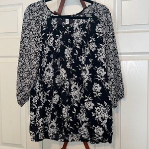 Croft & Barrow 1x blouse